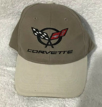 Corvette Logo General Motors Adult Unisex Black White Red Baseball Cap One Size - $18.47