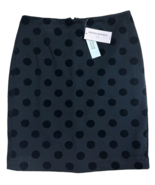 Banana Republic Women’s Mini Skirt Polka Dot Lined Back Slit &amp; Zip Petit... - $19.79