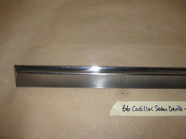 66 Cadillac Sedan Deville Left Side Door Panel Under Arm Rest Lower Trim Molding - £66.66 GBP