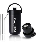 Portable Blender, Insulated Cup, 26-Blade Power, Cordless, Stainless Steel, BLK  - $57.41