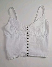 Love Notes Womens Size Small Halter Crop Top - £9.99 GBP