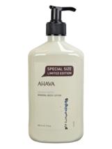 AHAVA Deadsea Water Mineral Body Lotion 17 oz 500 ml Limited Edition NEW - £33.44 GBP