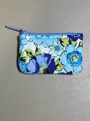 Vera Bradley Mini Wallet In The Retired Blueberry Blooms Pattern Item image 2