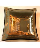 Vintage THE MINT CASINO Los Angeles Smoke Glass Mini Ashtray Fear And Lo... - $239.71 MXN