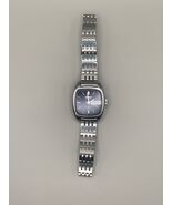 Vintage Seiko Automatic 2706-3030 Blue Dial TV Case Kanji Day Date Ladie... - $94.05