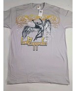 Led Zeppelin / Bay Island Tag	Graphic T-Shirt Unisex L Gray Band Tee - £13.86 GBP