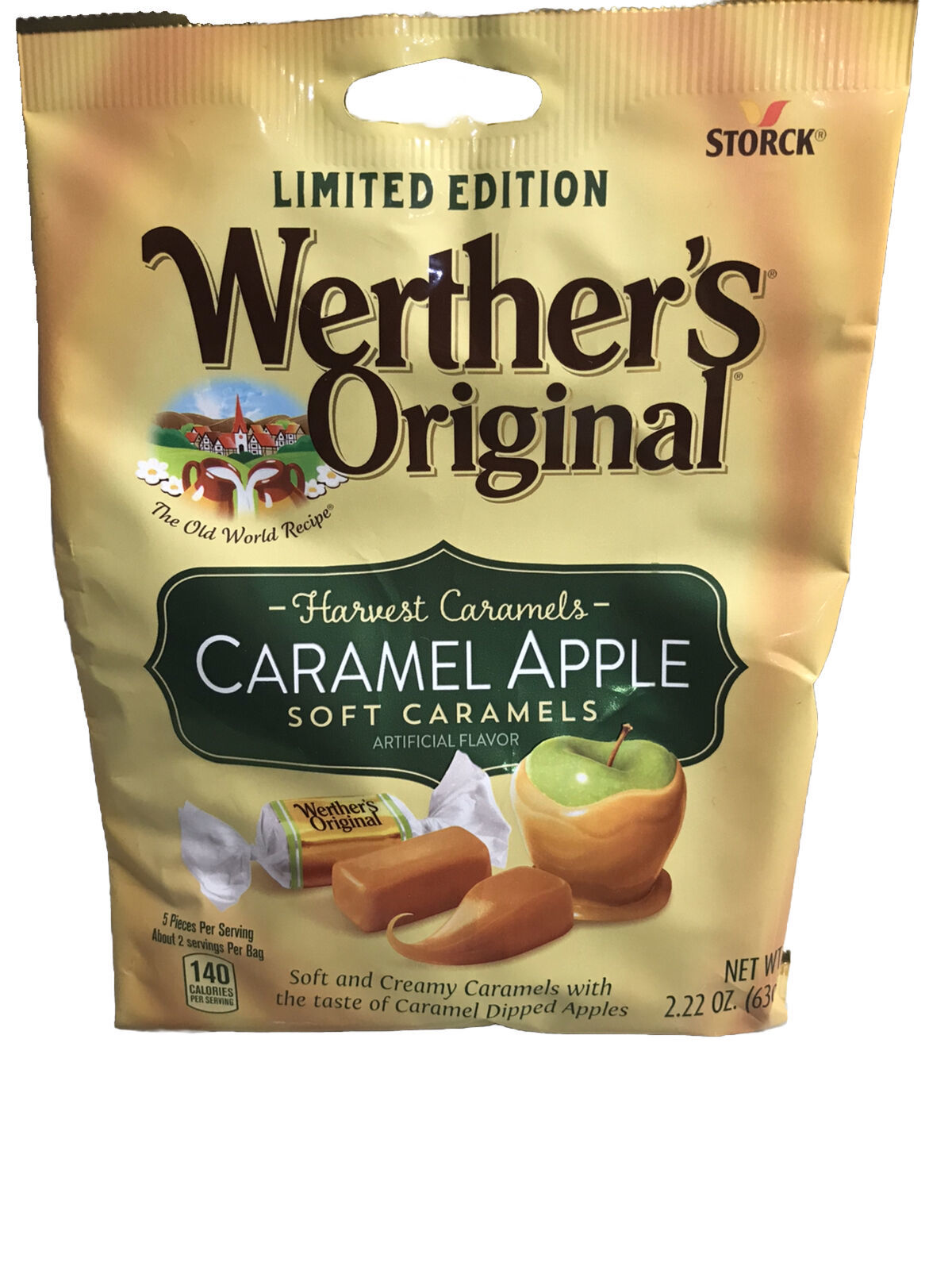 Storck Limited Edition Weather’s Original Caramel Apple Soft Caramels:2.22oz/63g - $7.80