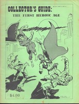 Collector&#39;s Guide: The First Heroic Age #1 Golden Age Comic Fanzine 1969 FINE - £33.57 GBP