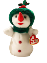 Christmas Ty Snow Girl 2000 Winter Beanie Baby MTWT - £9.76 GBP