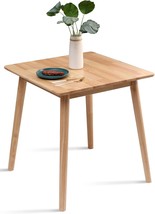 The Ogmill 27.6&quot; Small Dining Table Sq.Are For 2 People, Kitchen Dinner Table - $180.34