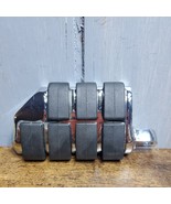 Motorcycle parts Chrome Foot Peg Rest For Harley Dyna Fat Bob FXDF CVO F... - $297.48 MXN