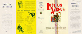Burroughs, Edgar Rice. LOST ON VENUS facsimile dust jacket  1st Grosset Edition - £17.73 GBP