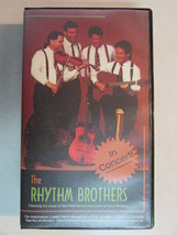 The Rhythm Brothers In Concert Live In Pasadena 6-5-98 Swing Bluegrass Vhs Ntsc - £43.24 GBP
