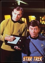 Star Trek: The Original Series Kirk and McCoy Portrait Magnet NEW UNUSED - £3.16 GBP
