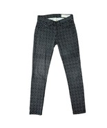 Rag &amp; Bone Black White Printed Beachwood Legging Stretch Skinny Jeans Si... - $41.50 CAD