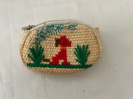 Vintage Honduras Souvenir Handmade Folk Art Coin Bag - e723 - $127.70 MXN