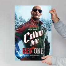 Callum Drift RED ONE movie poster Dwayne Johnson 2024 Christmas Action Film Art - $11.87+