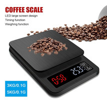 3kg/0.1g 5kg/0.1g Drip Coffee Scale With Timer Portable electronic Digital Kitch - £28.45 GBP+