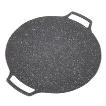 Korean Bbq Grill Non Stick Circular Frying Pan,Bbq Plate,Aluminum Alloy ... - £43.55 GBP