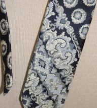One Imported Collection Neck Tie/Necktie Vintage Black 56&quot; x 3.75&quot; 50&#39;s or 60&#39;s - £4.37 GBP