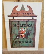 Vintage 1966 Betty Crocker&#39;s Holiday Heritage Recipe Pamphlet Gold Medal... - $350.14 MXN