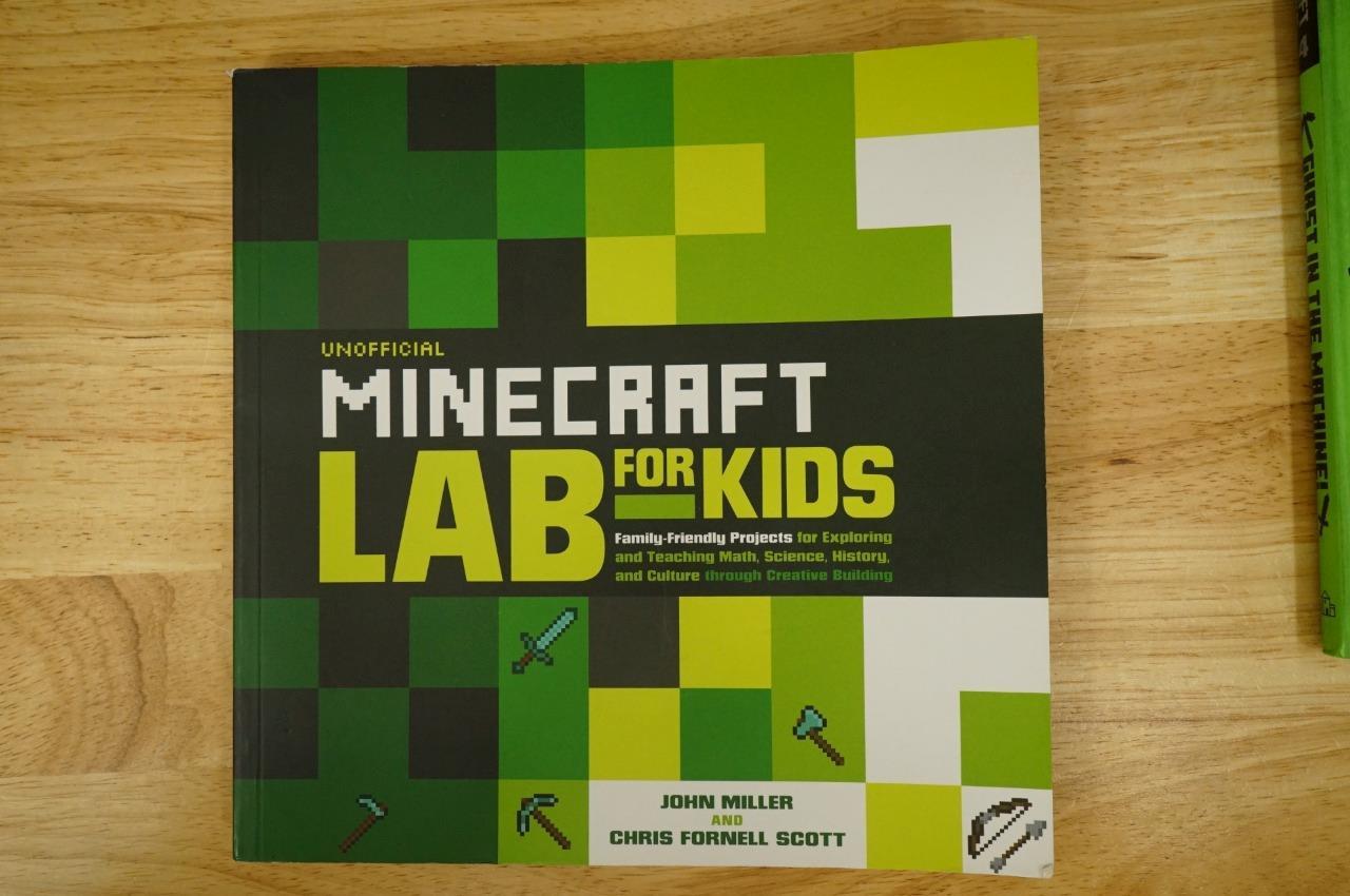 2PC Lot Minecraft Lab For Kids Books Woodsword Chronicles Ghast In The Machine Item image 2