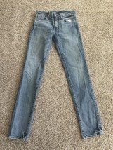 Men&#39;s Levi Strauss 511 Jeans Size 29x32 Slim Fit  Light Blue Denim - $16.82
