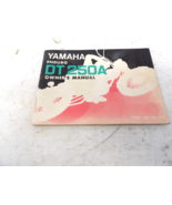 YAMAHA MOTORCYCLE DT250A DT250 ENDURO OWNERS MANUAL ORIGINAL 1974 OEM - €57,78 EUR