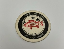 Menpachi Madness Fish Big Island POG Hawaii  Milk Cap Vintage Advertising 1993 - £7.74 GBP