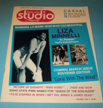 Hollywood Studio Magazine Feb. 1977  Liza Minnelli, Sal Mineo, Barbara L... - £10.20 GBP
