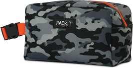 Packit Freezable Snack Box, Charcoal Camouflage. - £28.27 GBP