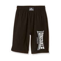 Lonsdale Men&#39;s Logo Jam - Bermudas - Black (schwarz), Large (Manufacture... - $70.00