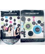 FACTORY SEALED NEW Year&#39;s Eve Decorations &quot;Kit of 13 &amp; 5-Circle 5&quot;FT &quot; - $4.90