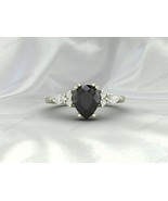 Black Onyx Gemstone Women Solitaire Ring, 925 Silver Handmade  Jewelry - $1,069.74 MXN