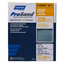 9" X 11", 3X Job Pack, 20 Sheets, 320 Grit - $14.99