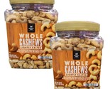 2 Packs Member&#39;s Mark Lightly Salted Whole Cashews - 33oz - $47.20