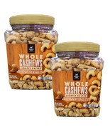 2 Packs Member&#39;s Mark Lightly Salted Whole Cashews - 33oz - $47.20