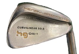 Henry-Griffitts OS-1 Curvilinear Sole 6 Iron Stripe-It Regular Graphite 38&quot; RH  - £24.18 GBP