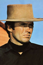 Clint Eastwood Hang &#39;Em High portrait wearing stetson hat 4x6 inch photo - $4.75
