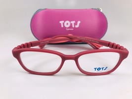 New TOTS Matte Rose CLEVER Eyeglasses for KIDS 47mm with Case &amp; Strap - €38,58 EUR