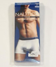 Nautica Stretch Blue Stripe Trunk Underwear New in Package 2 in Package Men&#39;s - £23.51 GBP