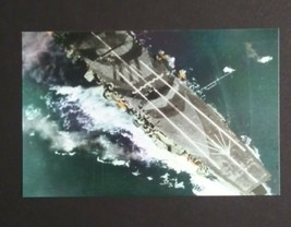 Hiryu Japanese Aircraft Carrier Midway Airplane Military WW2 Postcard #29 Unused - £3.07 GBP