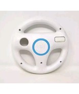 Official Nintendo Wii Mario Kart Racing Steering Wheel White RVL-024 OEM - $166.75 MXN