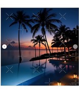 Riviera Paradise Poster - 33.1&quot; x 33.1&quot; - Semi Gloss - $40.10