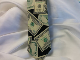 MONEY Necktie- Or hanky,  Cash Tie,  Men, Boy, Toddler, Big and Tall, Ti... - $11.00