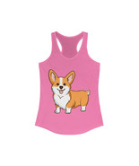 Pembroke Welsh Corgi Women&#39;s Ideal Racerback Tank - $16.00