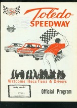 TOLEDO SPEEDWAY-ARCA RACE PROGRAM-10/4/75-JOY FAIR-ARCA VG/FN - £48.57 GBP