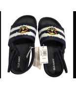 Old Navy Toddler Boy Sandals  Size  9/10 New With Tags Smiley Face W/ Su... - $12.03