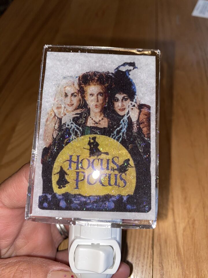 Hocus Pocus  Homemade Nightlight