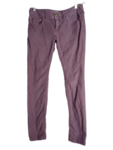 Free People Skinny Corduroy Denim Jeans Orchid/Purple Size 30 #61855-165... - £20.19 GBP